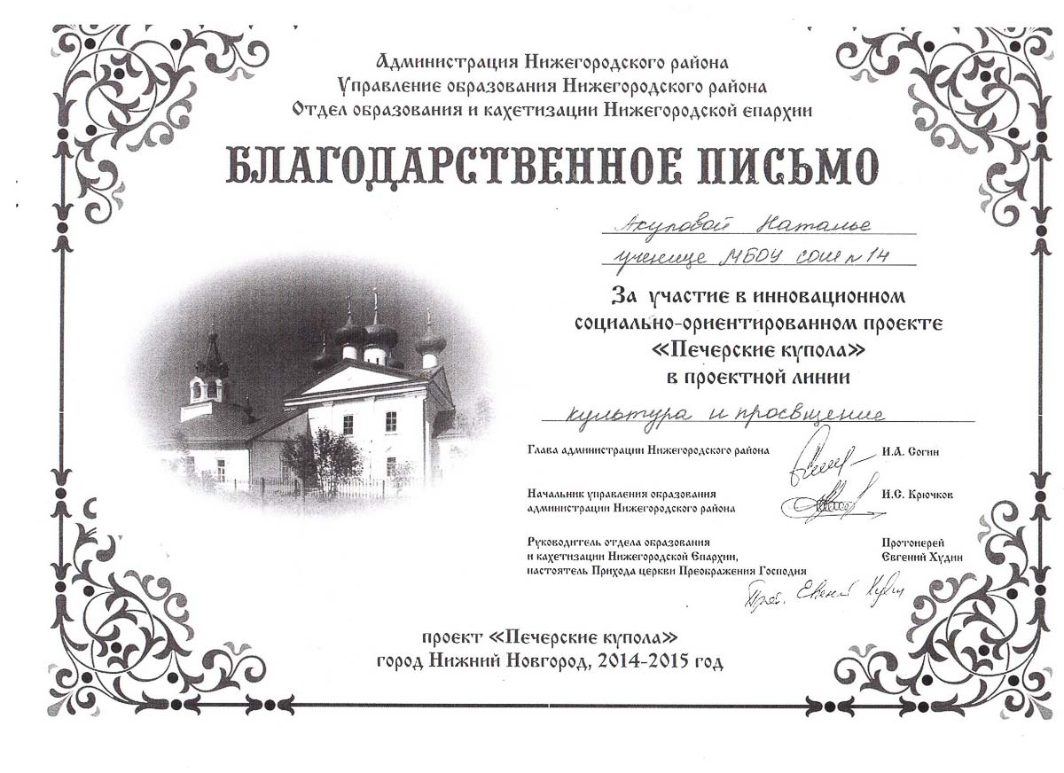 Достижения учеников